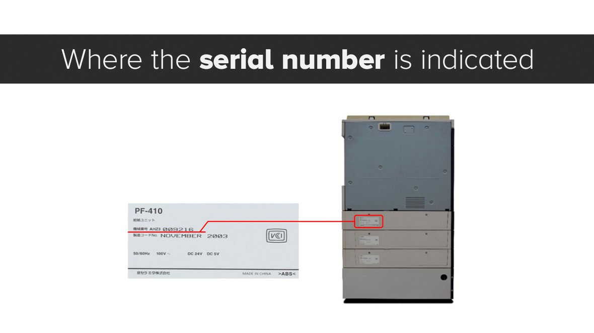 serial number serial number