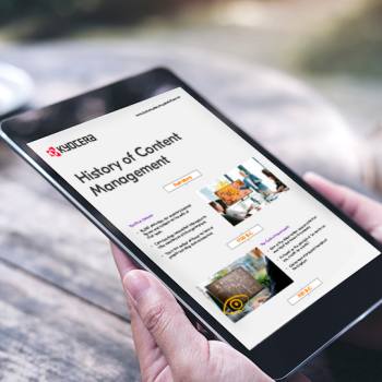 The History of Content